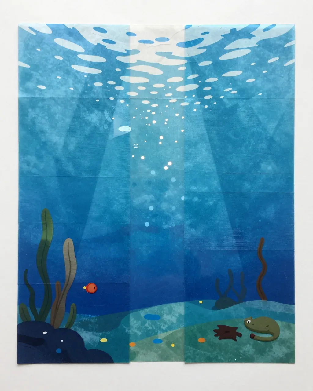 바다 아래, R.H. · 8세