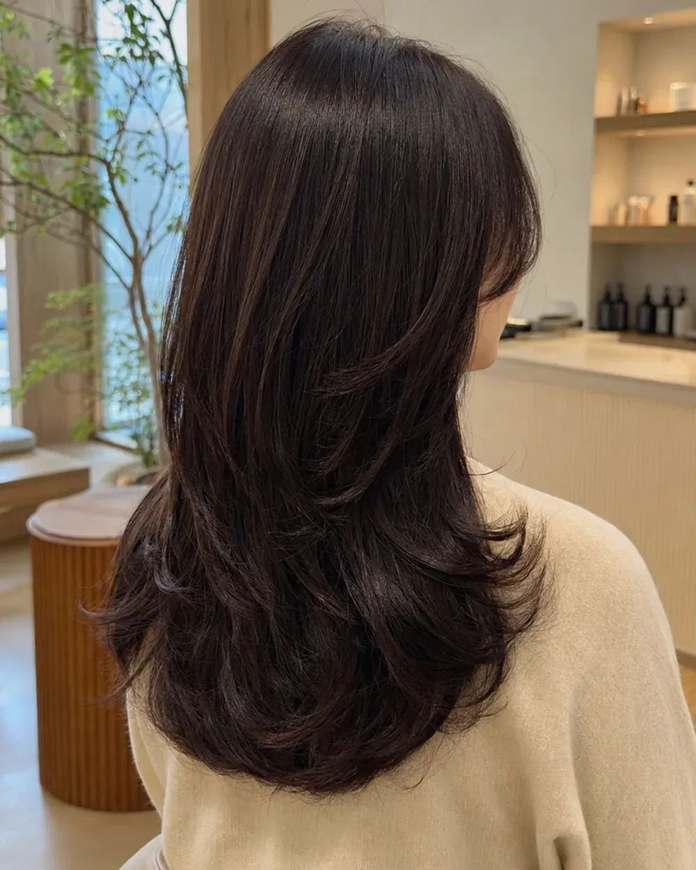 Soft layers: Long cut · natural brown