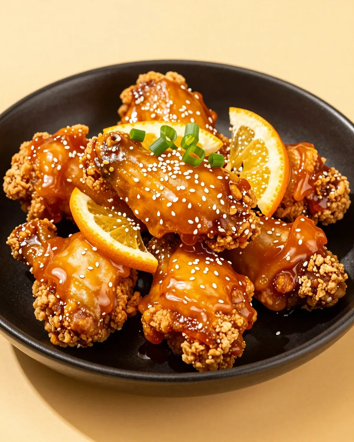 Wings with JANG! sauce